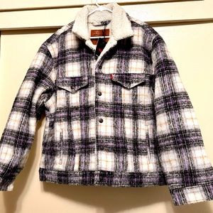 SHERPA TRUCKER JACKET  VINTAGE RELAXED FIT